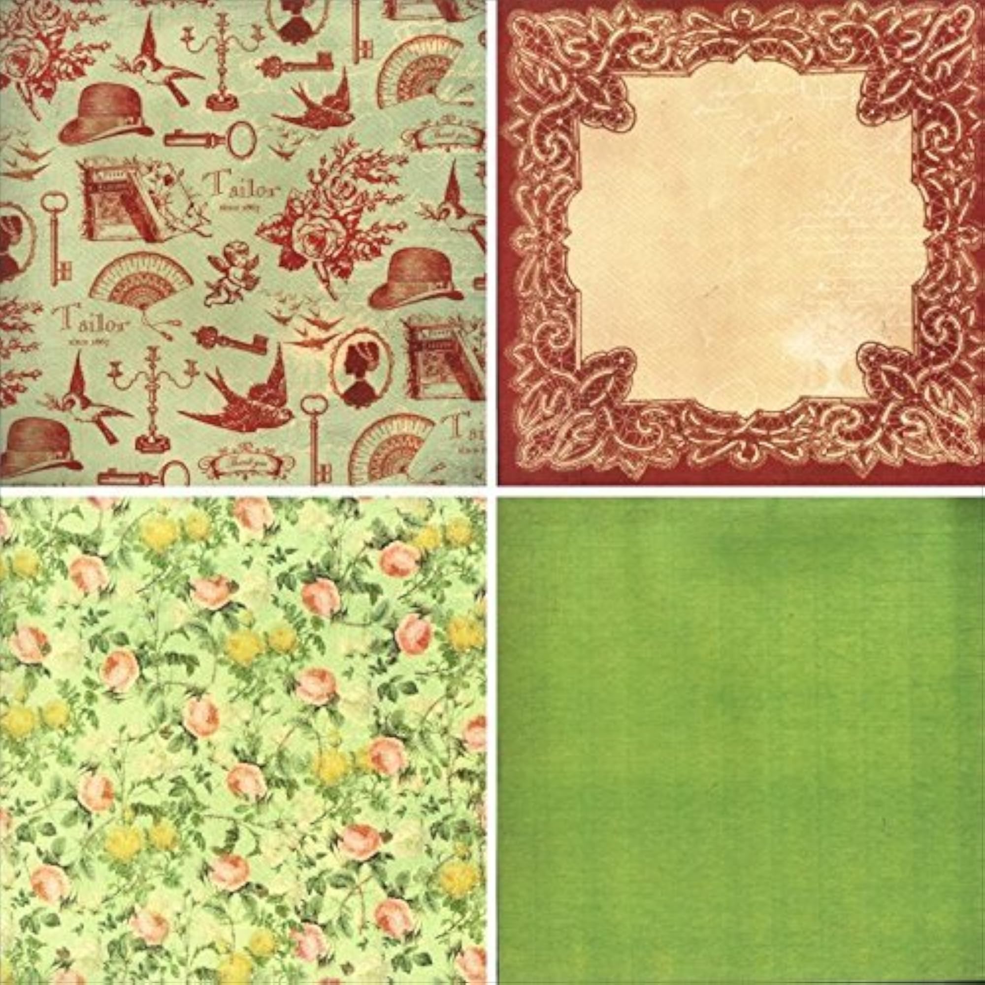 Pattern Printed Papers for Art & Craft (VS12011)